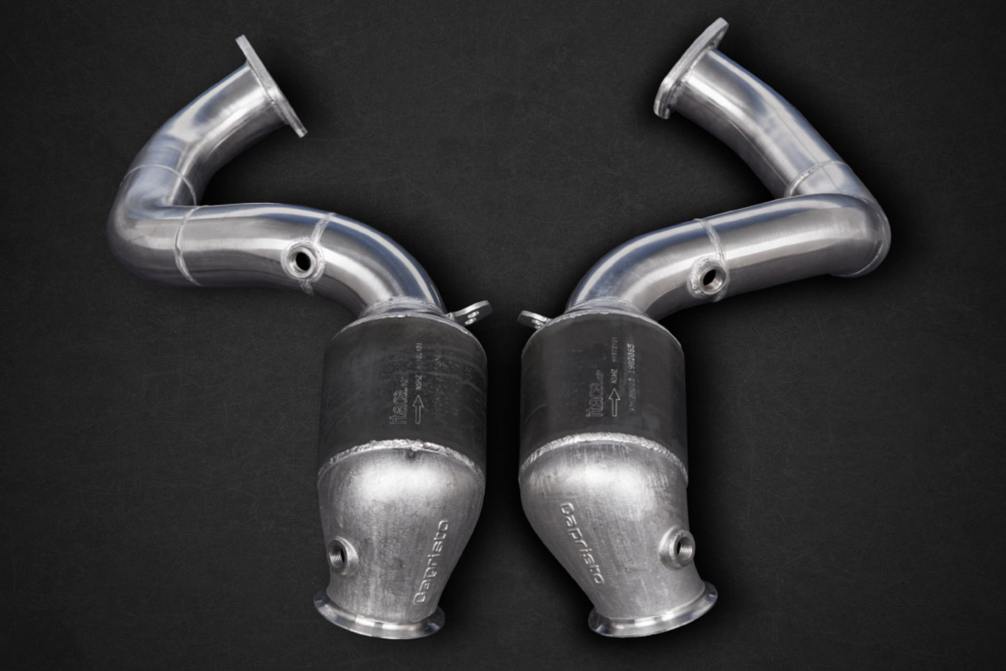 Aston Martin Vantage/AMR (M177) - Cat Spare Downpipes (w Heat Blankets)