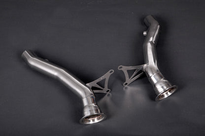 Ferrari 458 - Cat Spare Pipes + Heat Blankets