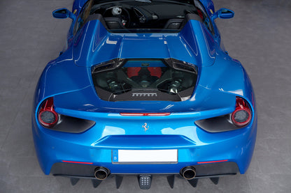 Ferrari 488 GTS/Pista - Carbon Fiber + Glass Bonnet