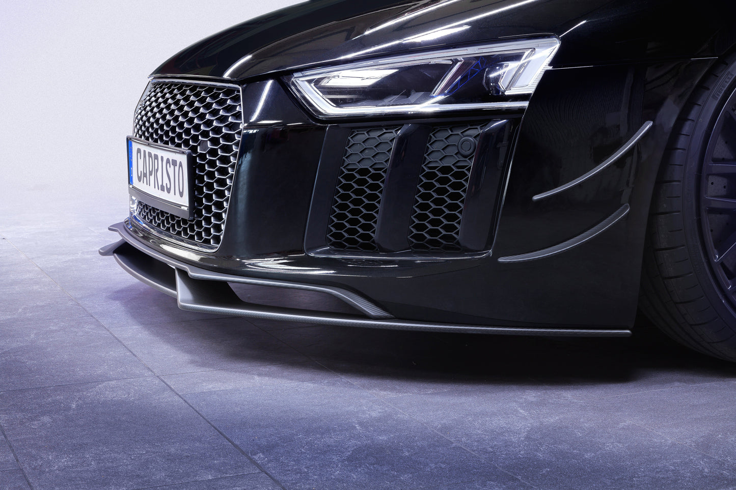 Audi R8 (Gen2) - Carbon Fiber Front Spoiler