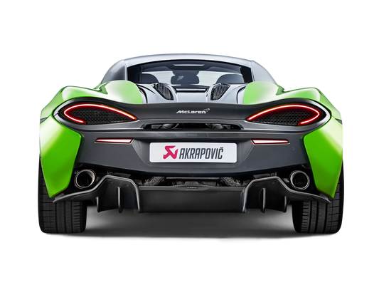 Akrapovic 16-17 McLaren 540C 570S Slip-On Line (Titanium) w/ Carbon Tips
