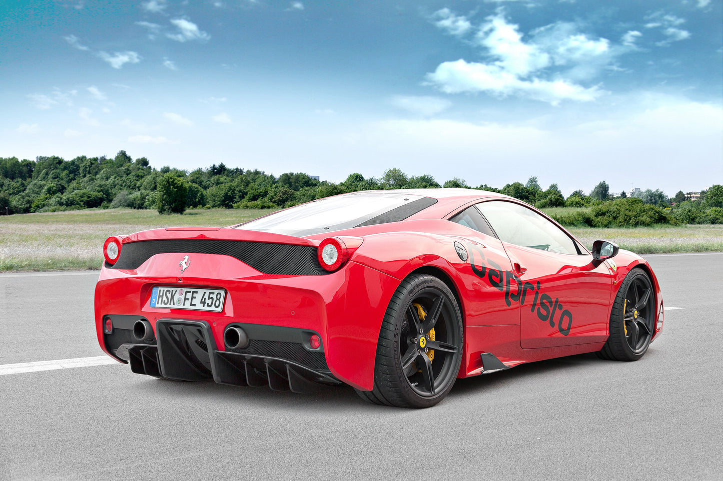 Ferrari 458 Speciale - Carbon Fiber Rear Diffuser