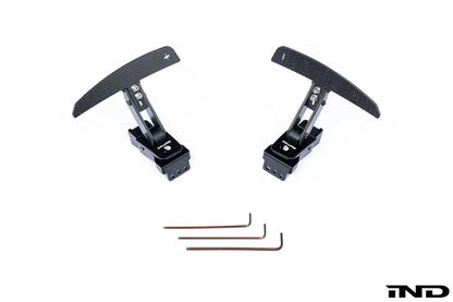 MadTrace Porsche Clubsport Magnetic Shift Paddle Set - Carbon