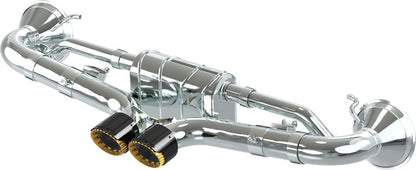 Porsche 992 GT3/RS - Valved Exhaust + Carbon Tips (OE Actuators)