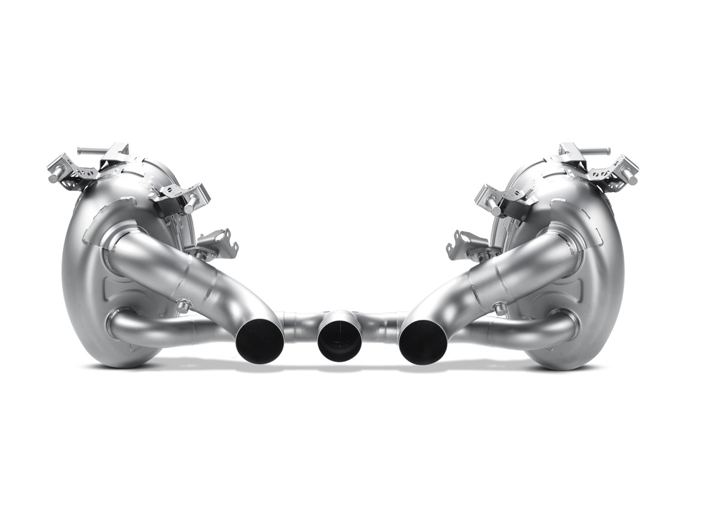 Akrapovic 10-15 Ferrari 458 Italia/458 Spyder Slip-On Line (Titanium) w/ Carbon Tips
