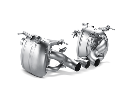 Akrapovic 10-15 Ferrari 458 Italia/458 Spyder Slip-On Line (Titanium) w/ Carbon Tips