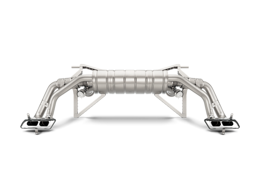 Akrapovic 16-17 Audi R8 5.2 FSI Coupe/Spyder Slip-On Line (Titanium) w/ Carbon Titanium Tips