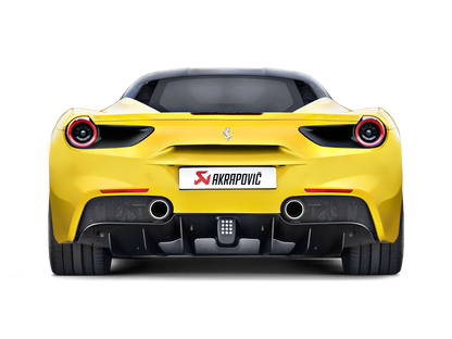 Akrapovic 16-17 Ferrari 488 GTB/488 Spyder Slip-On Line (Titanium) w/ Carbon Tips