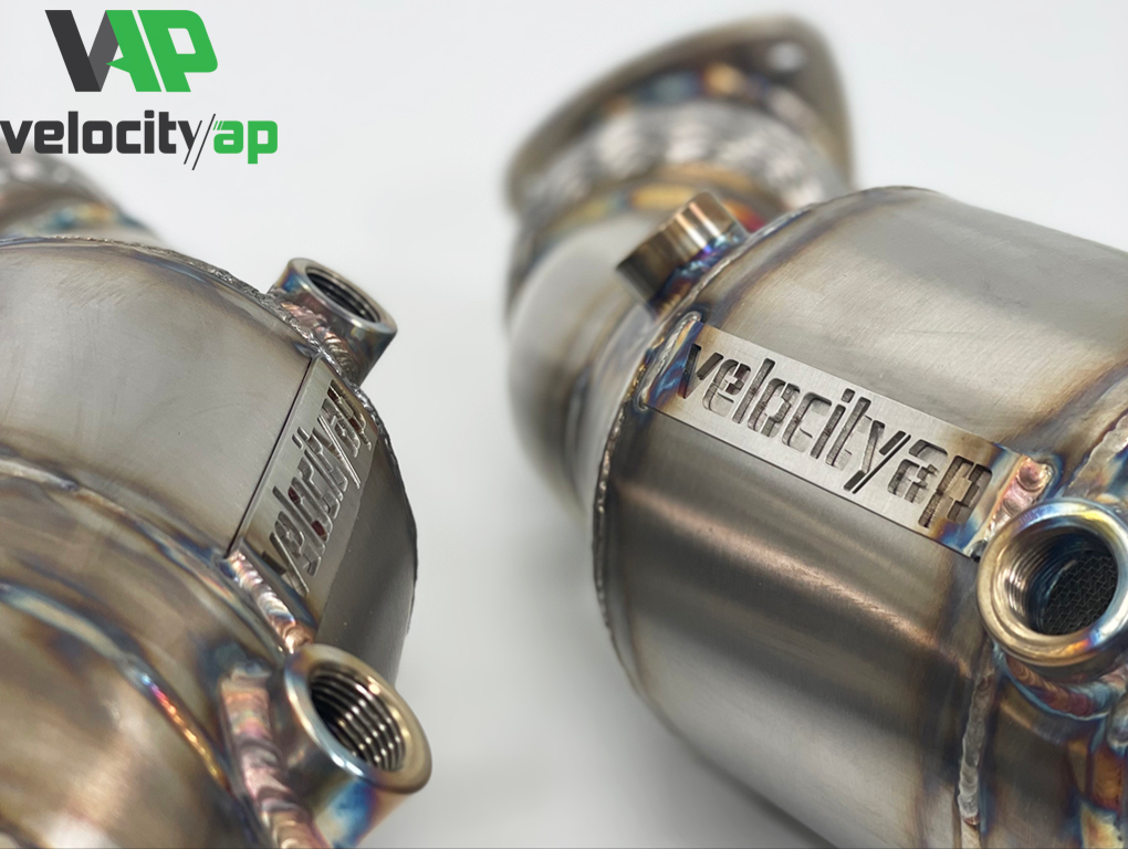 Aston Martin DB11, DBS, V12 Vantage 5.2TT V12 Downpipes 300 Celll Ultra High Temp 6 Euro Sport Cat