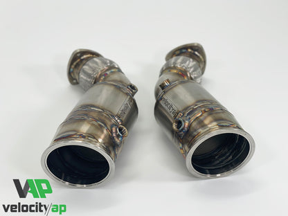 Aston Martin DB11, DBS, V12 Vantage 5.2TT V12 Downpipes 300 Celll Ultra High Temp 6 Euro Sport Cat