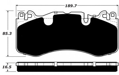Aston Martin Porterfield R4-S Front Pads AP 1166