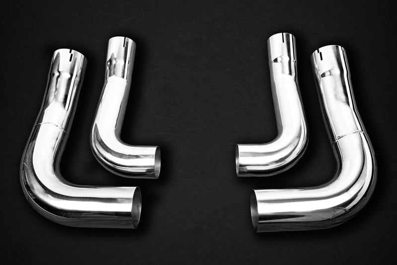 Audi RSQ8 - Valved Exhaust with MidSilencer Spare - OEM Tips (OE Actuators)