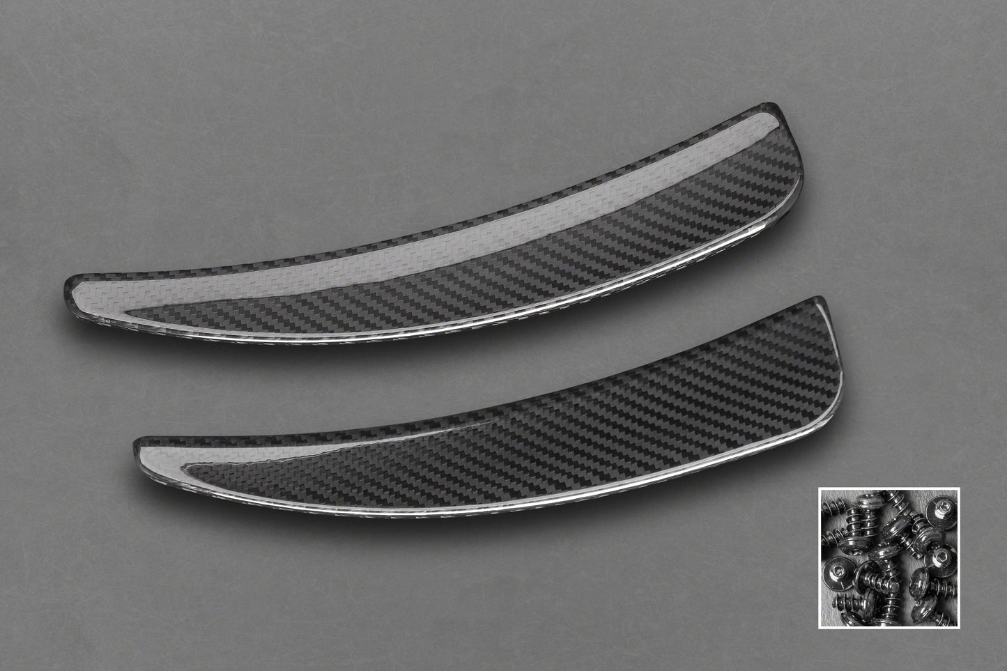 Audi R8 (Gen2) - Carbon Fiber Front Spoiler + Front Fins (Set)