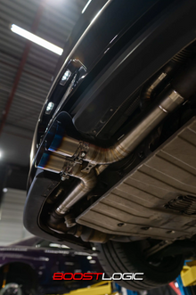 Boost Logic Titanium Center Muffler for Porsche 991 GT3