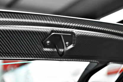Lamborghini Huracan - Carbon Fiber + Glass Bonnet (With Scoops)