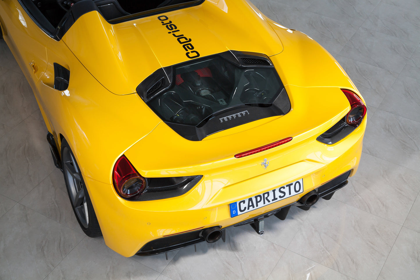 Ferrari 488 - Carbon Fiber Rear Diffuser