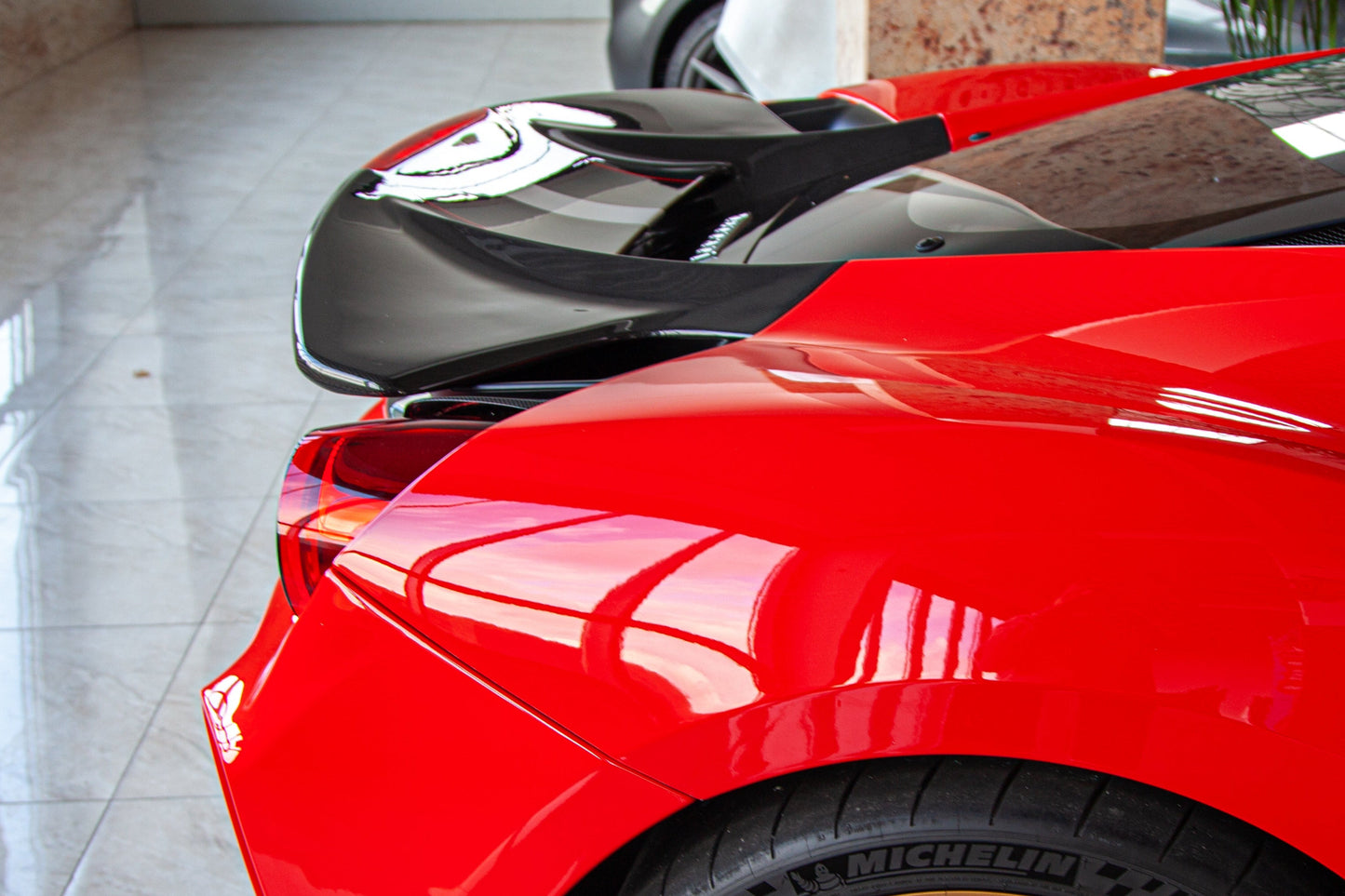 Ferrari 488 Pista (Coupe) - Carbon Fiber Rear Wing