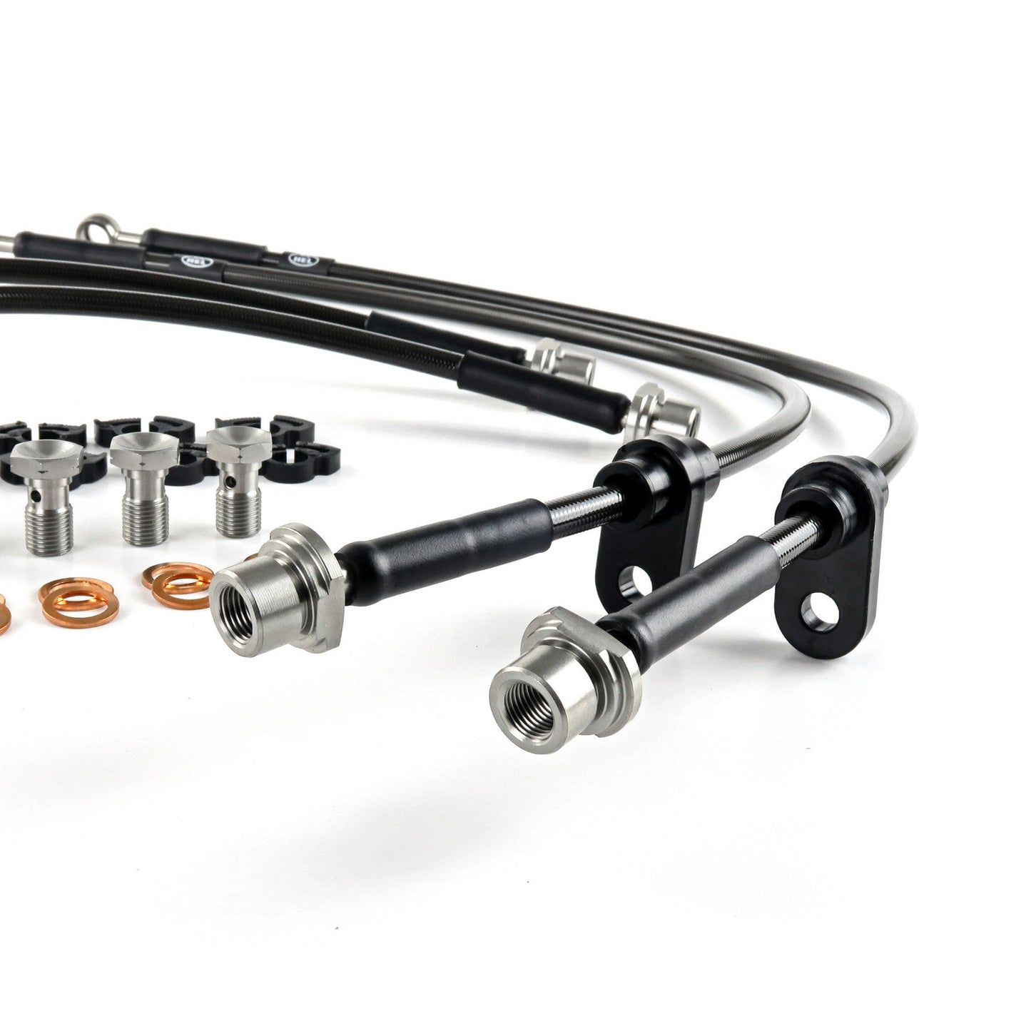 HEL Performance Brake Lines for Audi RS6 Avant 4.0 T FSI Quattro Non Carbon-ceramic 2013-, Stainless Steel Braided