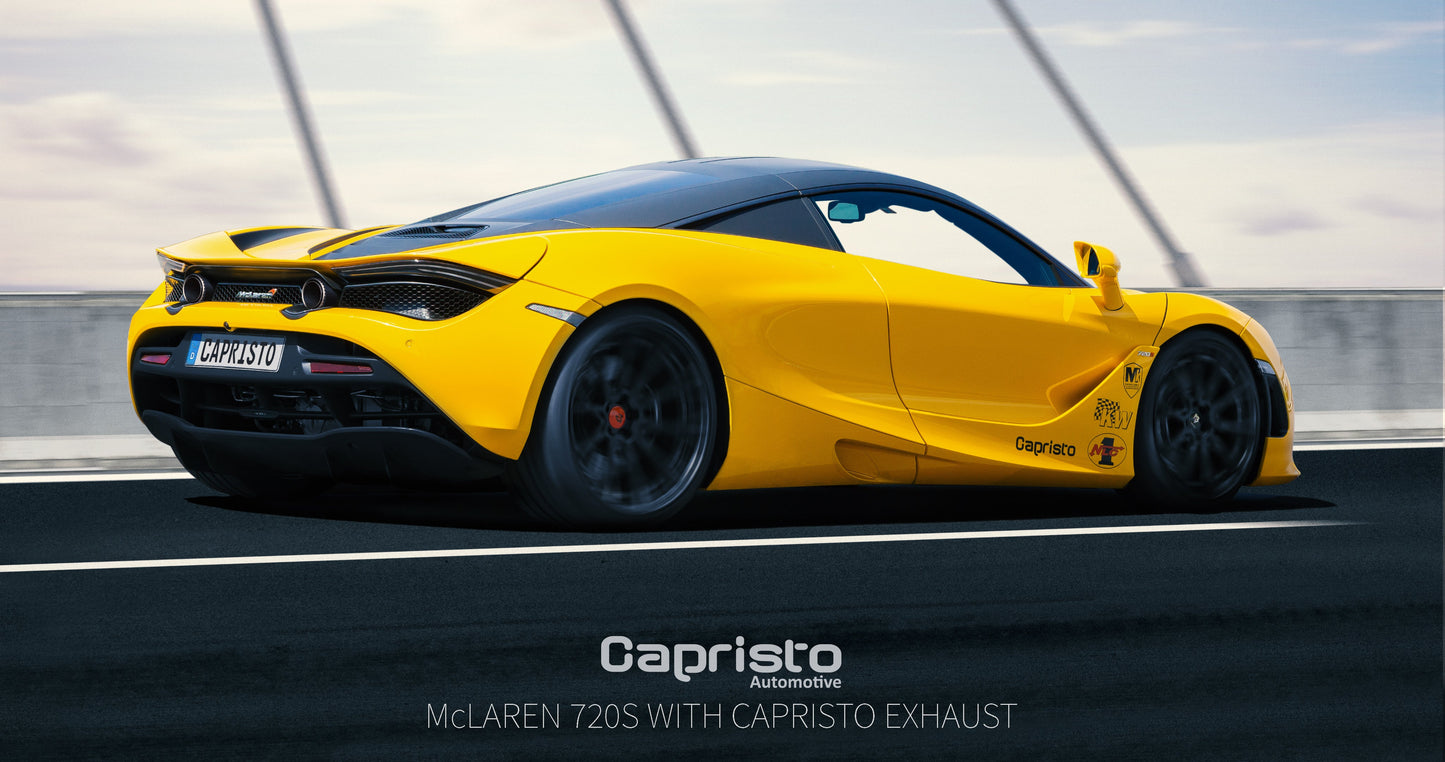 Mclaren 720S - Valved Exhaust + Sport Cats (CES3)