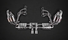 Porsche 991.1 GT3/3RS - Racing Valved Exhaust w Headers, Sport Cats, and Carbon Engine Cover (CES3)