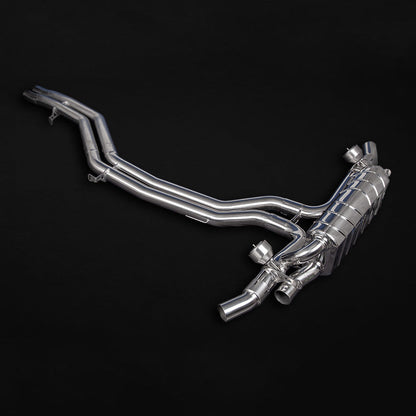 Lamborghini Urus/S - Valved Exhaust with MidSilencer Spare and Wicrom Tips (OE Actuators)