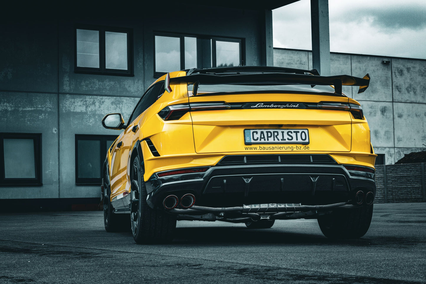 Lamborghini Urus Performante - Valved Exhaust, MidSilencer Spare + Wicrom Tips (OE Actuators)