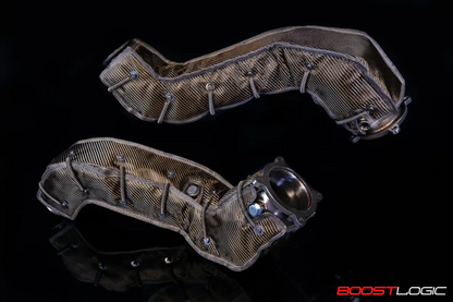 McLaren 720S/765LT Race downpipes with heat shield