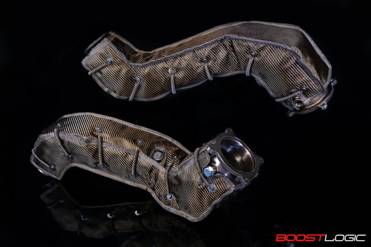 McLaren 720S/765LT Race downpipes with heat shield