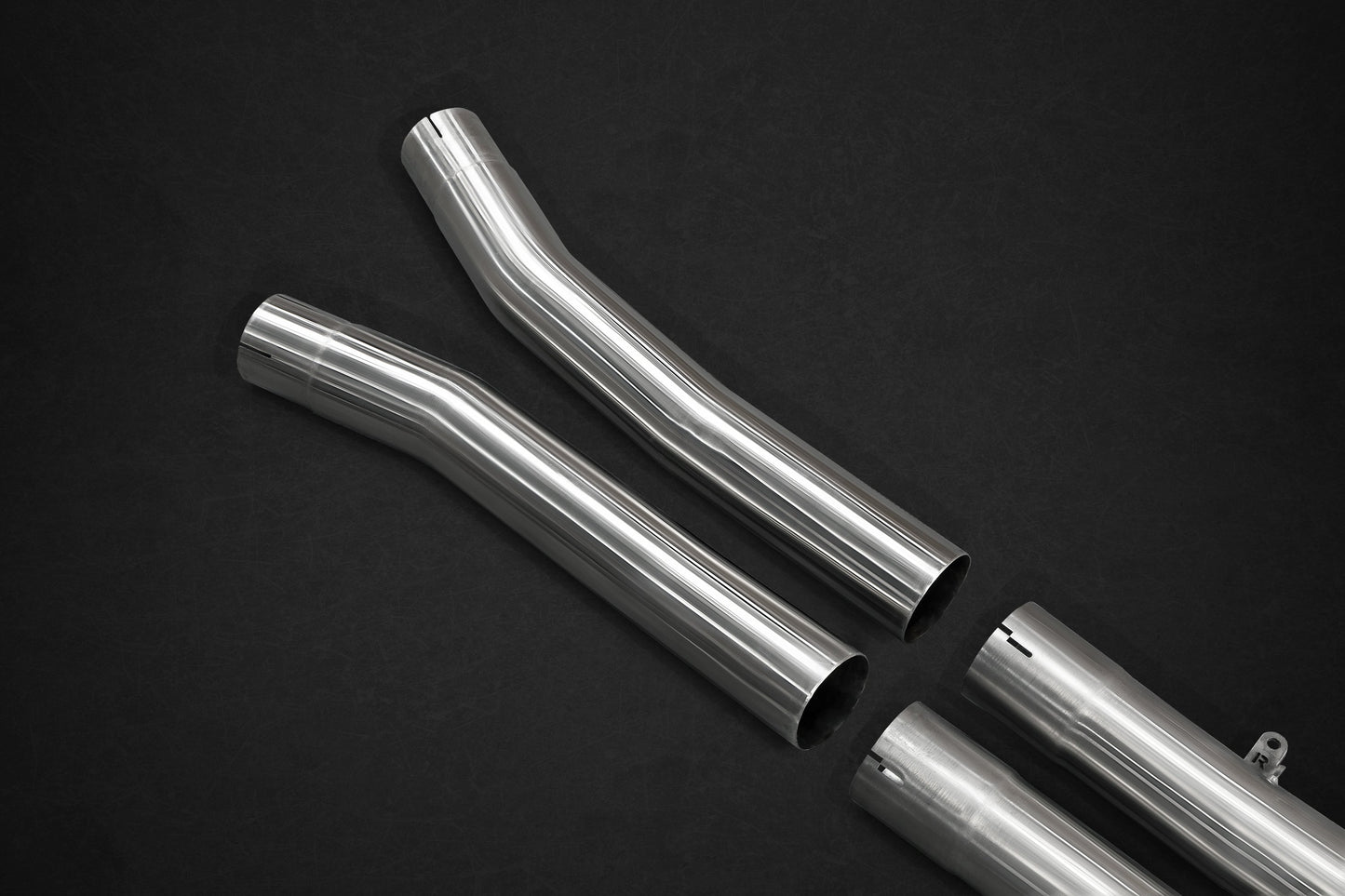 Mercedes AMG GT/S/C - Valved Exhaust w Mid-Pipes (incl Cat Delete/OEM Cat Adapters) (CES3)