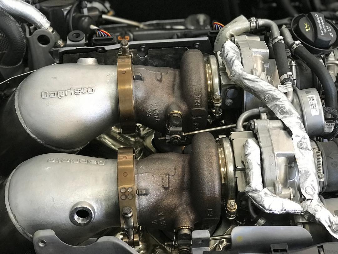 Mercedes AMG C63/S (W205) - Sport Cat Downpipes