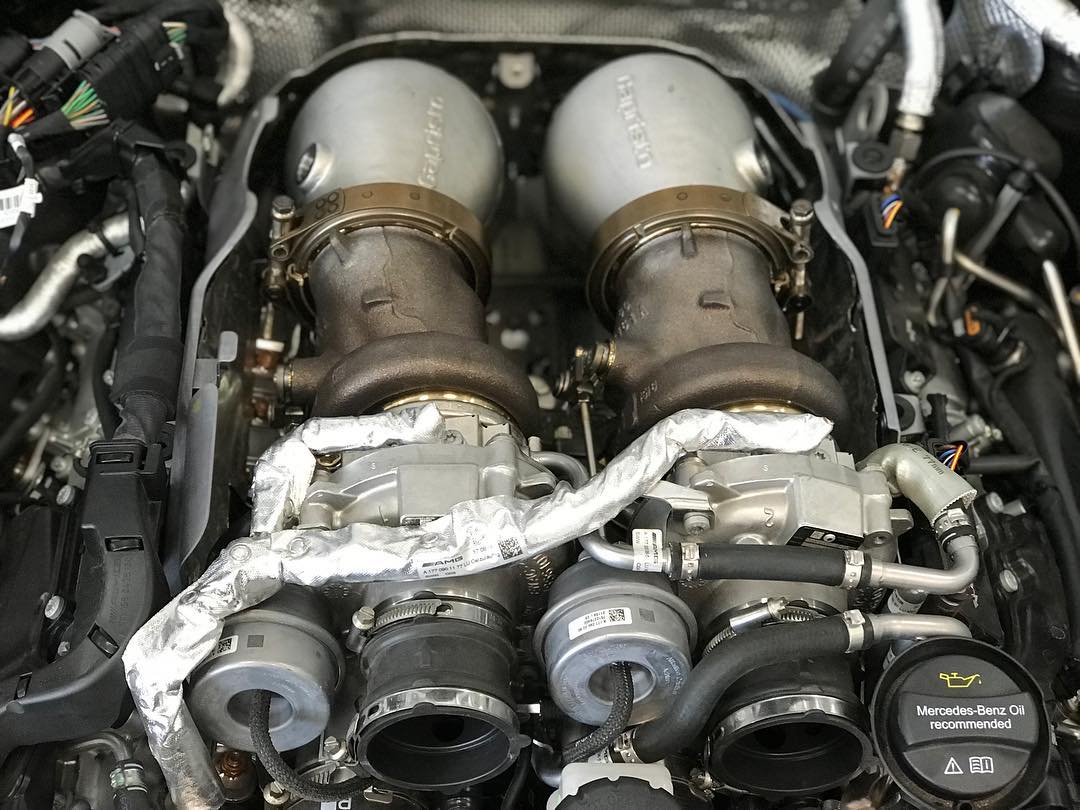 Mercedes AMG C63/S (W205) - Sport Cat Downpipes