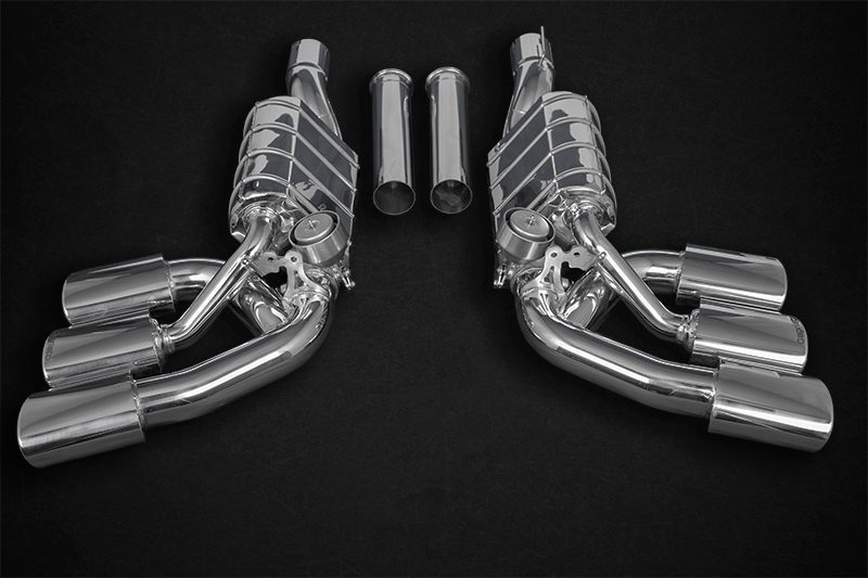 Mercedes AMG G550/G500 (W463A) - ECE Valved Triple Mufflers (CES3)