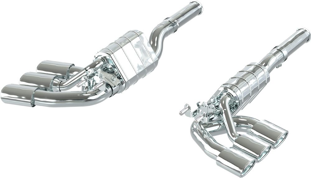 Mercedes AMG G63 (W465) - Valved Triple Mufflers (OE Actuators)