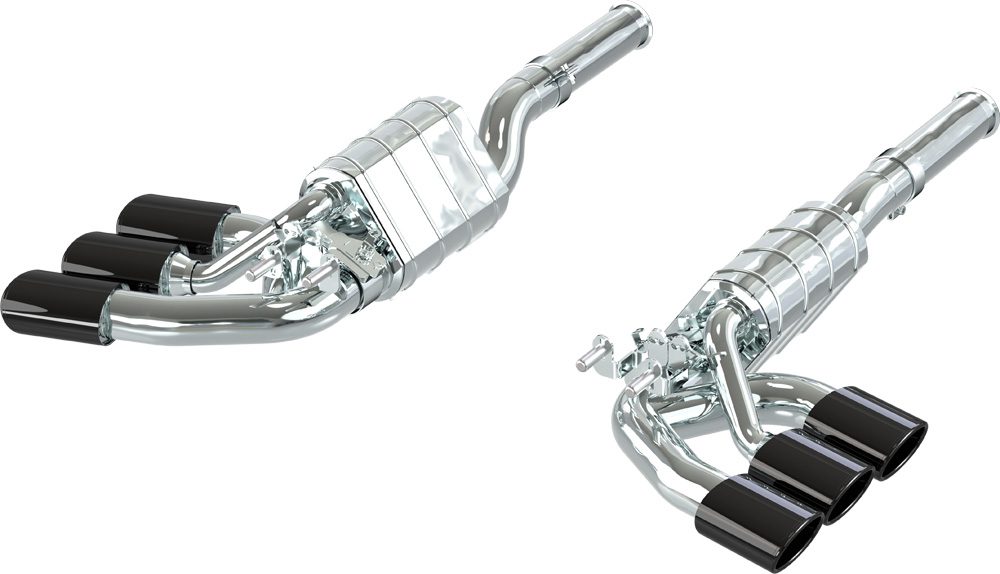 Mercedes AMG G63 (W465) - Valved Triple Mufflers (OE Actuators)