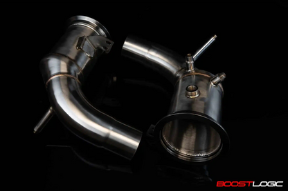 Porsche 992 Turbo Race Downpipes