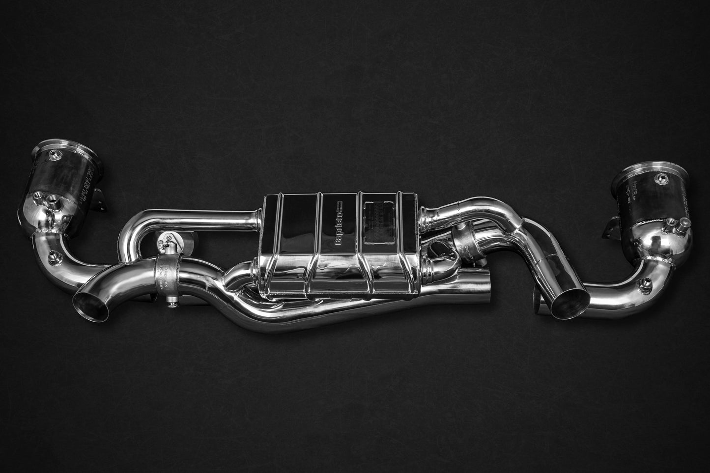 Porsche 992 Carrera/S/Turbo/Turbo S - Valved Exhaust + 250 Cell Sport Cats (OE Actuators)