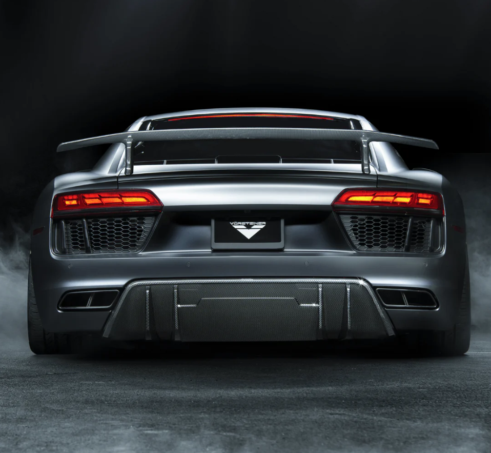 Audi R8 Lm Rear Wing Vorsteiner - Audi R8 Carbon Fiber Rear Wing – Exotic AutoSport