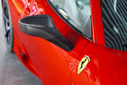 Ferrari 458 - Carbon Fiber Mirror Cases