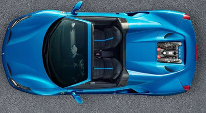 Ferrari 488GTS/Pista - Carbon FIber + Glass Bonnet (Design S)