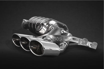 Mercedes AMG G63/550/500 (W463) - ECE Valved Triple Mufflers (CES3)