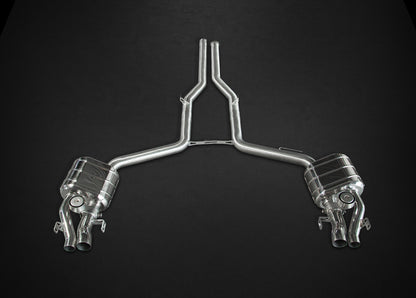 Mercedes AMG E63 (S212) Wagon - Valved Exhaust w Mid-Pipes (CES3)