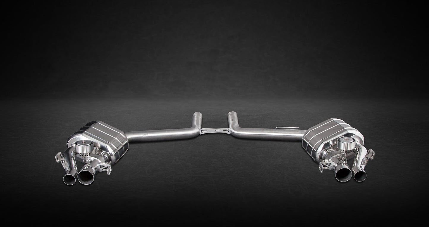 Mercedes AMG E63 (S212) Wagon - Valved Exhaust w Mid-Pipes (CES3)