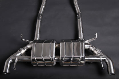 Aston Martin V12 - Valved Muffler