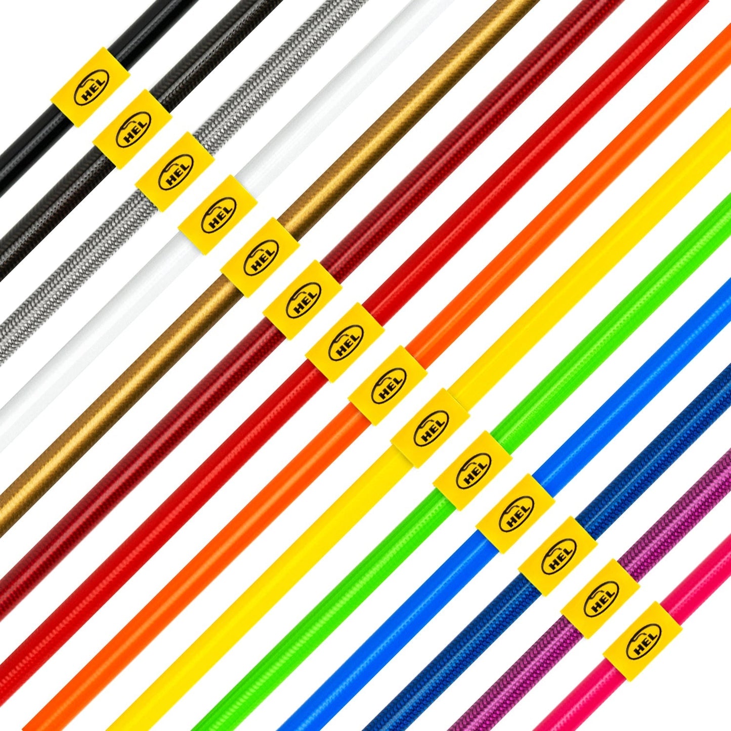 HEL Performance Brake Lines for Audi RS7 Quattro 4.0 V8 TFSI 2013-, Stainless Steel Braided