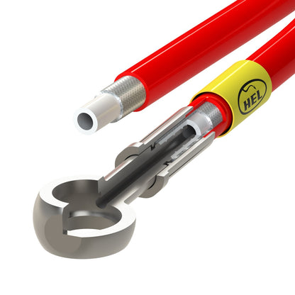 HEL Performance Brake Lines for Lamborghini Huracan 2014-, Stainless Steel Braided
